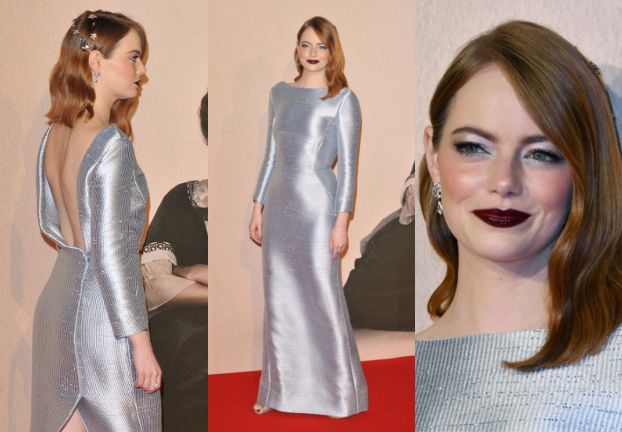 Emma Stone w stylizacji rodem ze Złotej Ery Hollywood