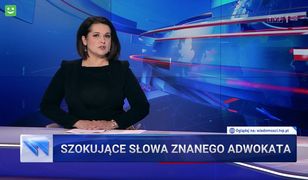 "Wiadomości" zmiażdżyły adwokata za wypowiedź po wypadku. Przemilczały kluczowy wątek