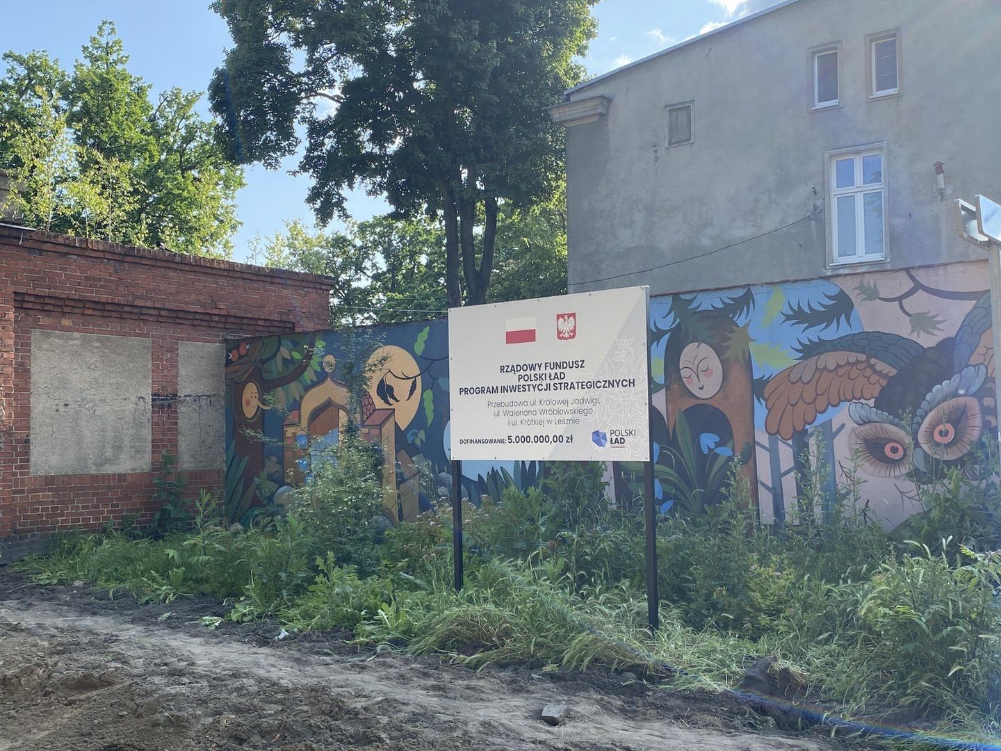 Do dwudziestu miesięcy potrwa przebudowa ulicy Królowej Jadwigi i kawałków ulic Krótkiej i Wróblewskiego. Inwestycja w centrum Leszna będzie kosztowała ponad 10 milionów