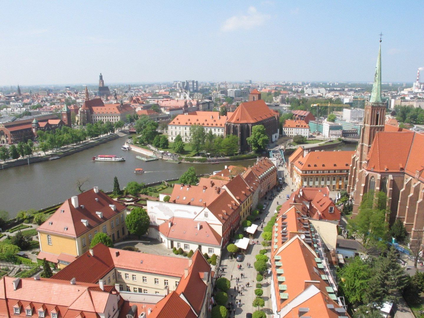 Nieoczywiste punkty widokowe Dolnego Śląska - widok z wieży Archikatedry