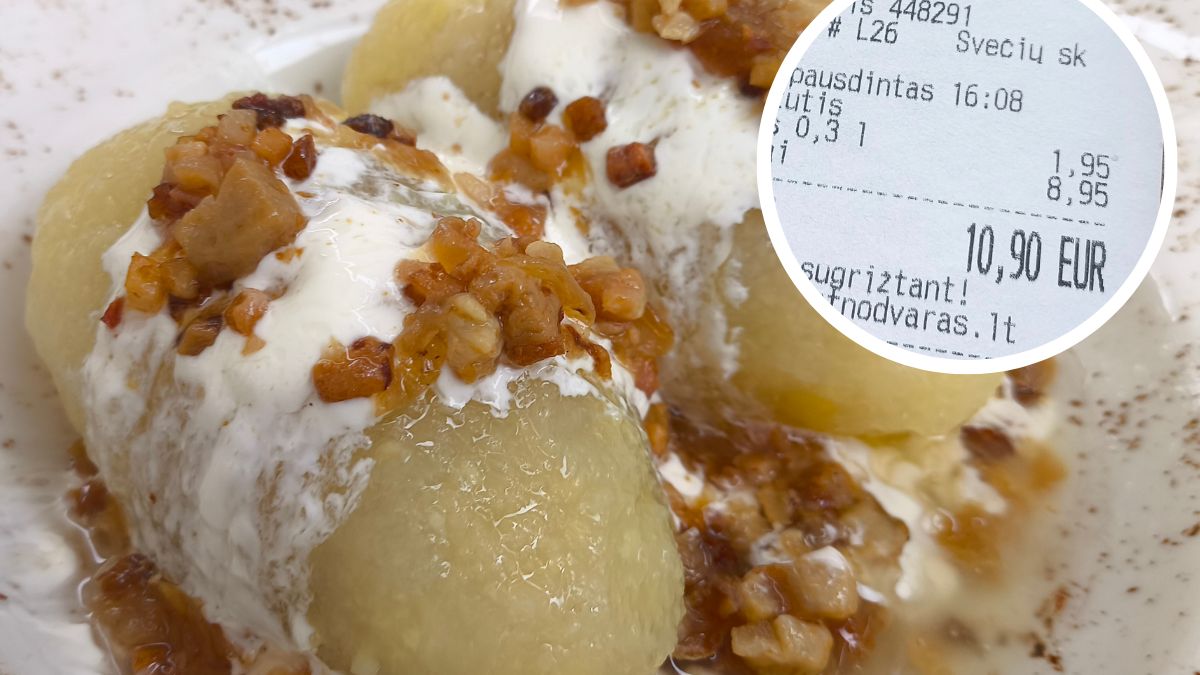 Obiad w stolicy Litwy nie musi kosztować fortuny