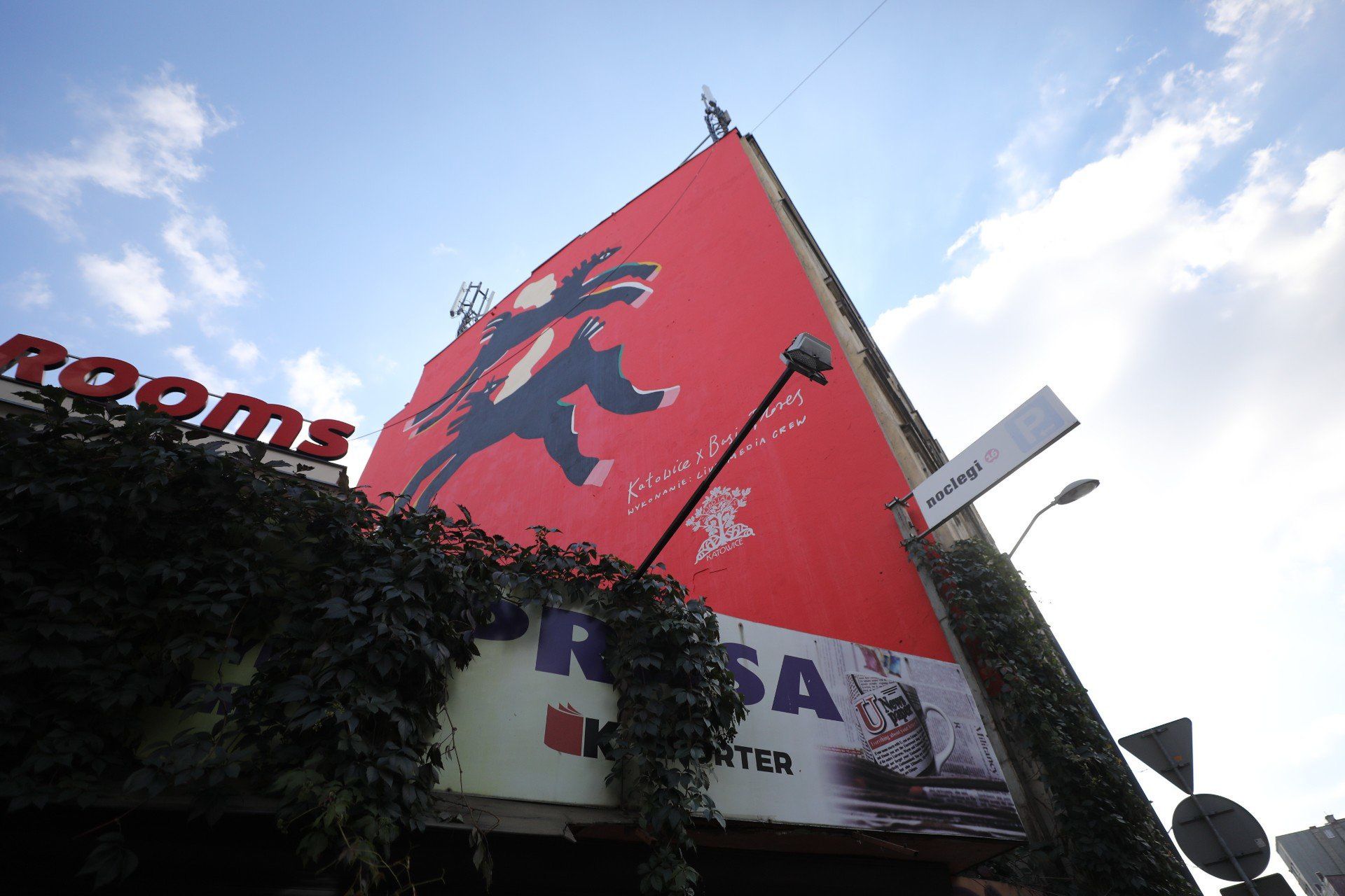 Przy ul. Słowackiego w Katowicach powstał nowy mural