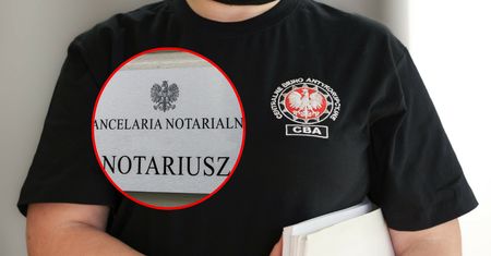CBA zatrzymało troje notariuszy. Chodzi o przejęcie niemal 50 mln zł