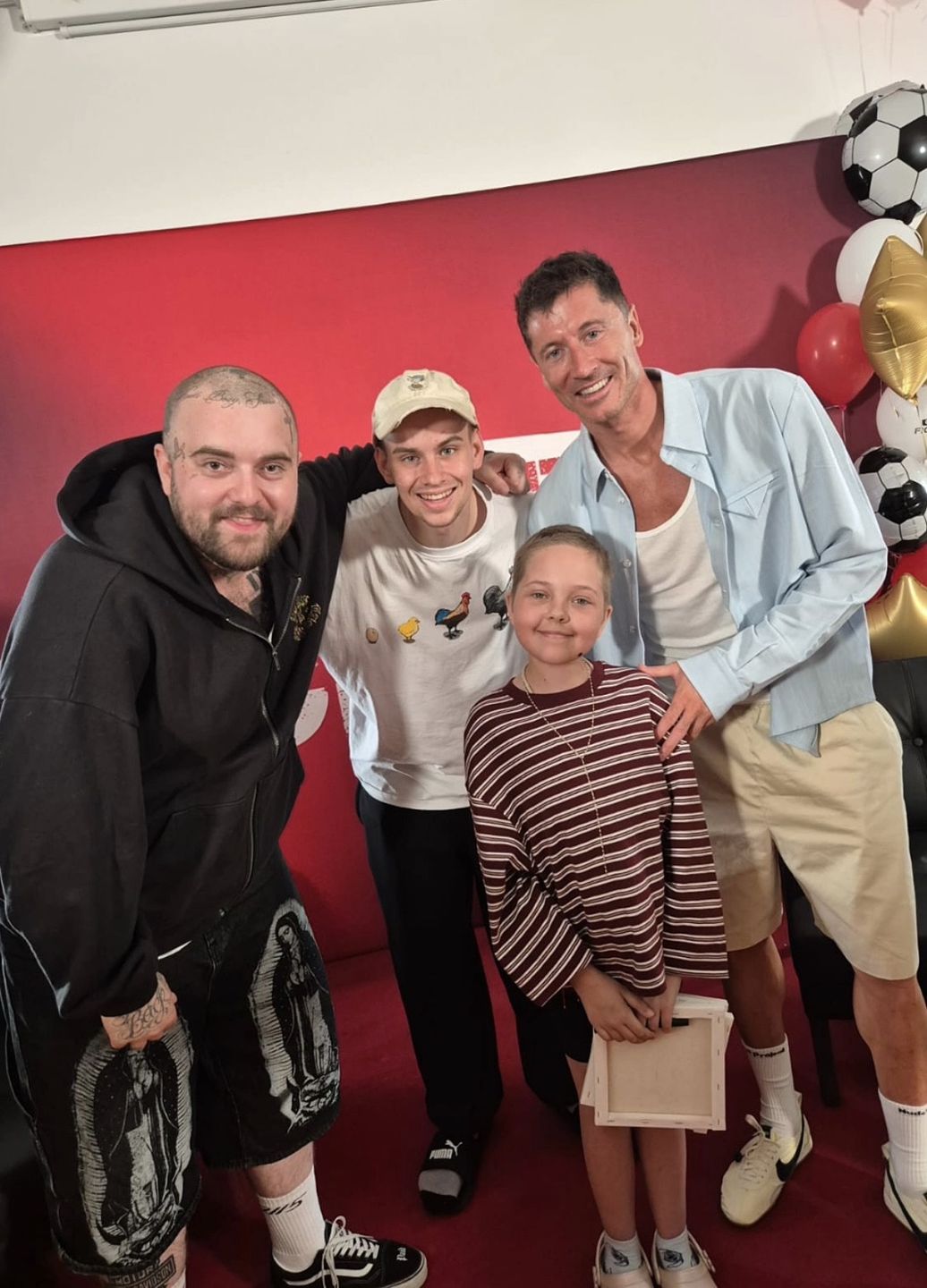 Maja Mecan, Robert Lewandowski, Bedoes, Łatwogang