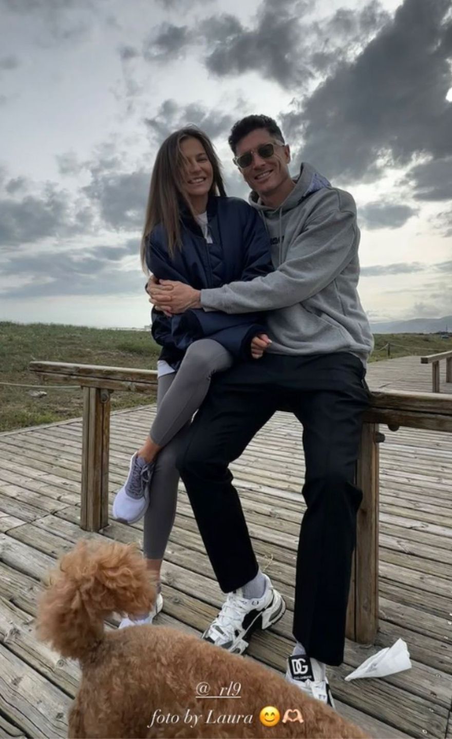 Lewandowscy w obiektywie Laury 