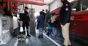 Grudziądz: Tak wyglądało zwiedzanie komendy straży pożarnej w ferie
