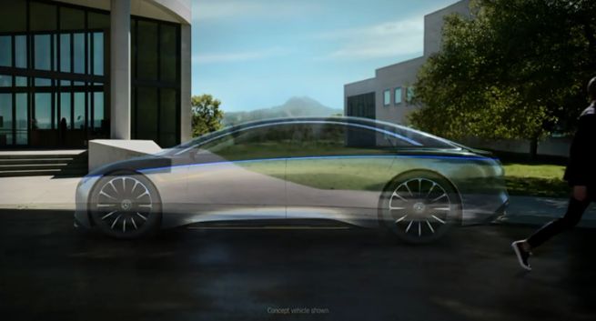 Mercedes stworzył spot reklamowy, w którym właściwie nie widać samochodu