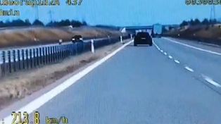 Suwałki: Jechał ekspresówką ponad 210 km/h. 25-latek ukarany