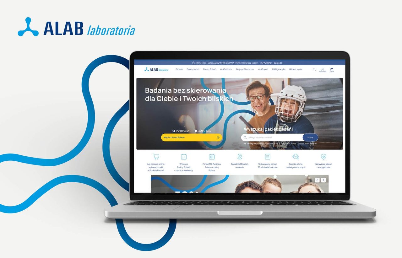 Nowy serwis alab.pl - diagnostyka laboratoryjna jeszcze bliżej pacjenta