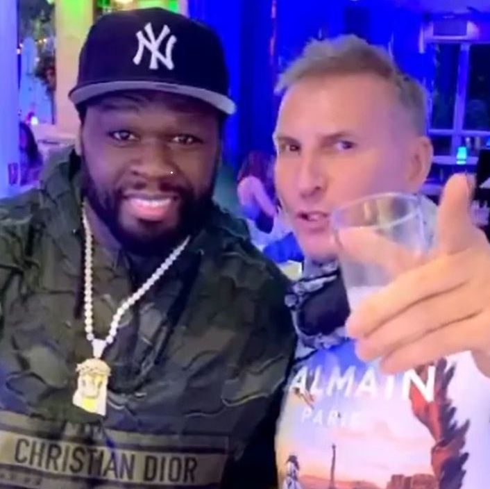 50 Cent i Krzysztof Gojdź