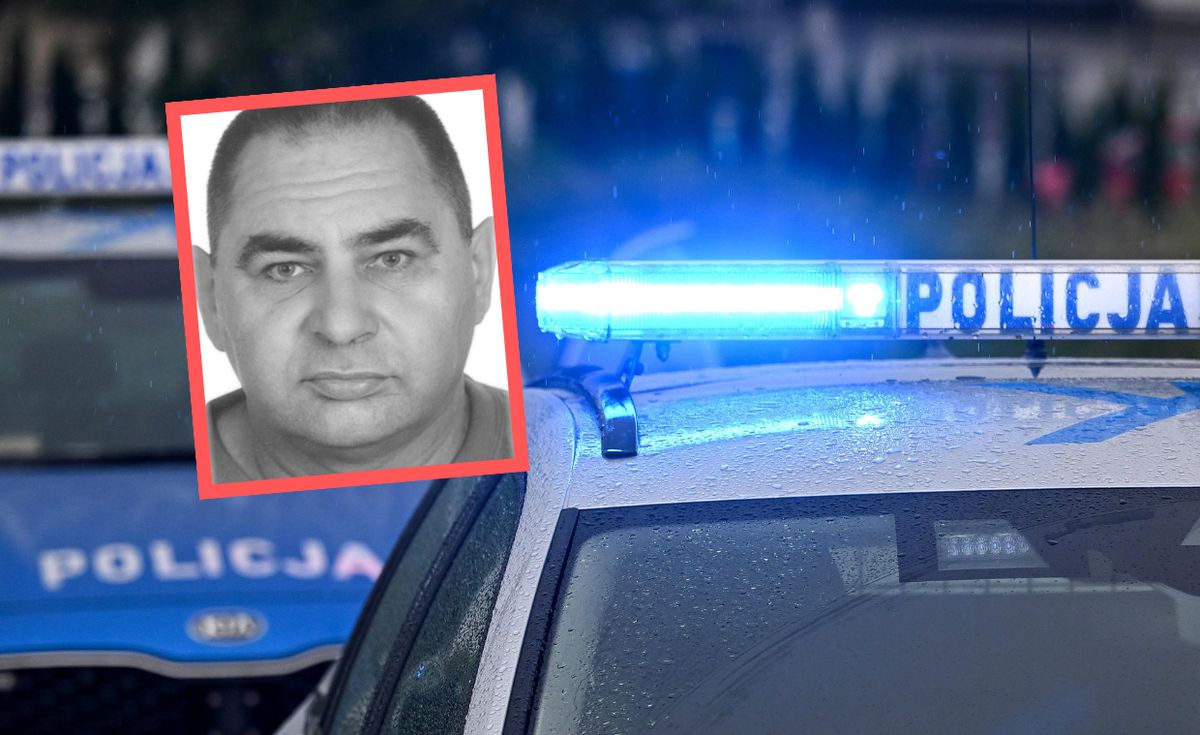 Policja poszukuje 54-letniego Mirosława Marka