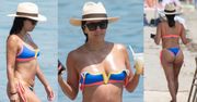 49-letnia Eva Longoria smaży się na hiszpańskiej plaży. Figura marzenie?
