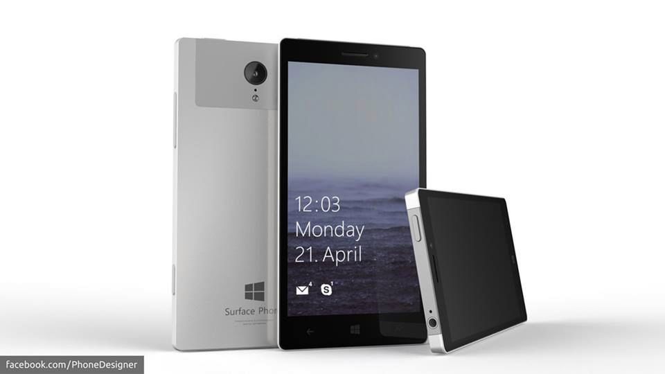 Surface Phone 2 - koncept (fot. concept-phones.com)