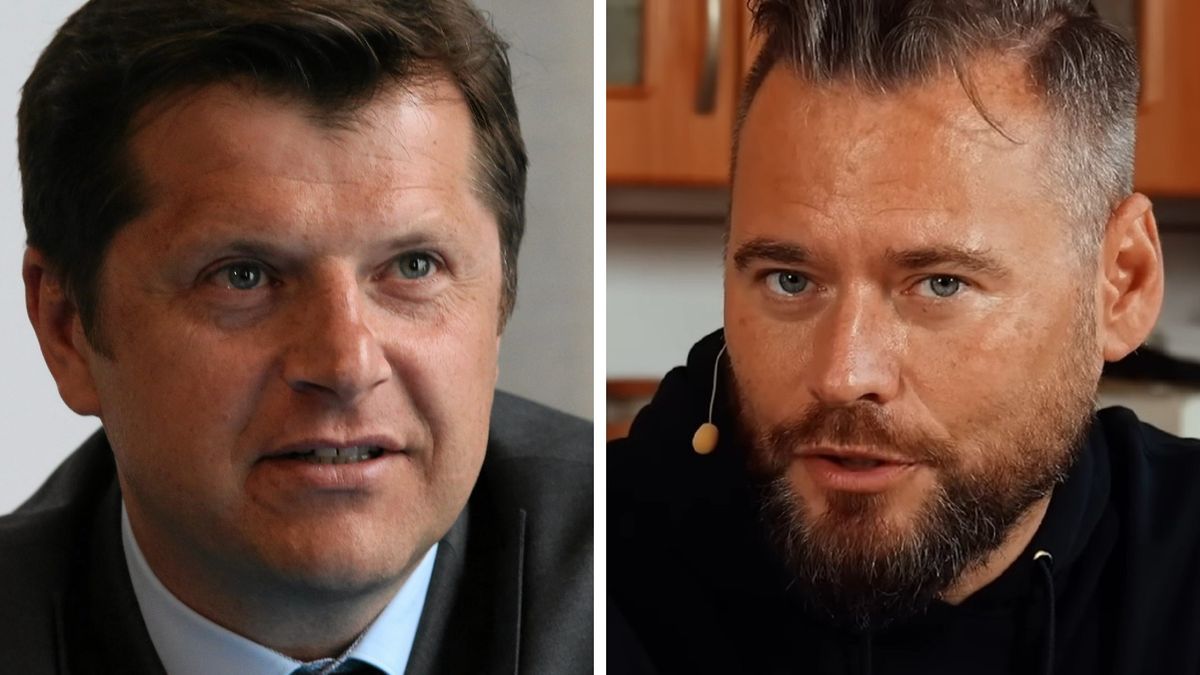 Na zdjęciu: Cezary Kucharski i Krzysztof Stanowski (Youtube/Kanał Sportowy)
