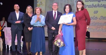 Końskie: Uroczystość Zespołu Szkół Ponadpodstawowych numer 3