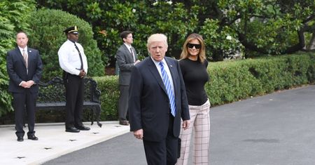 Donald i Melania Trump z torebką za 200 TYSIĘCY w drodze do Polski! (ZDJĘCIA)