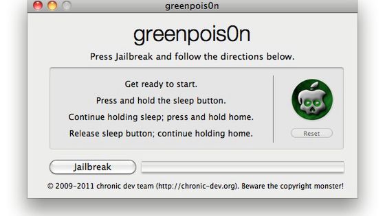 Greenpois0n z jailbreakiem untethered dla wszystkich urządzeń z iOS 4.2.1 wydany! 1