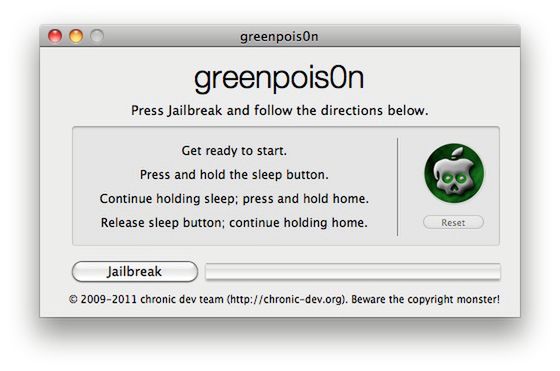 Greenpois0n z jailbreakiem untethered dla wszystkich urządzeń z iOS 4.2.1 wydany!