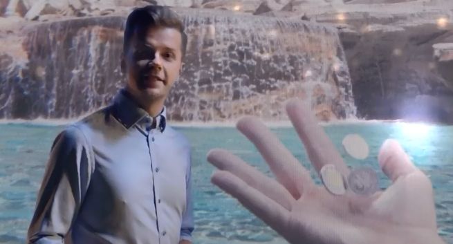 Radosław Kotarski i rzymski zwyczaj w kampanii Konta 360° Banku Millennium (wideo)