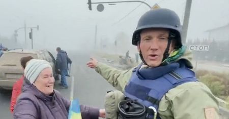Pierwszy przyjechał do miasta. Tak przywitali go mieszkańcy
