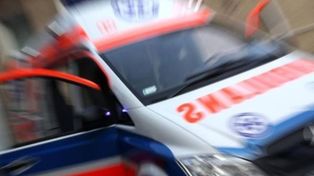 Kraków: Wypadek na drodze krajowej nr 94 pod miastem. Potrącona została osoba piesza, przechodziła przez pasy