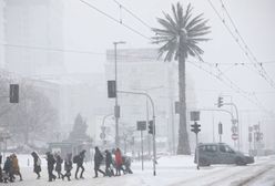 Pogoda. Warszawa. We wtorek dalsze opady śniegu