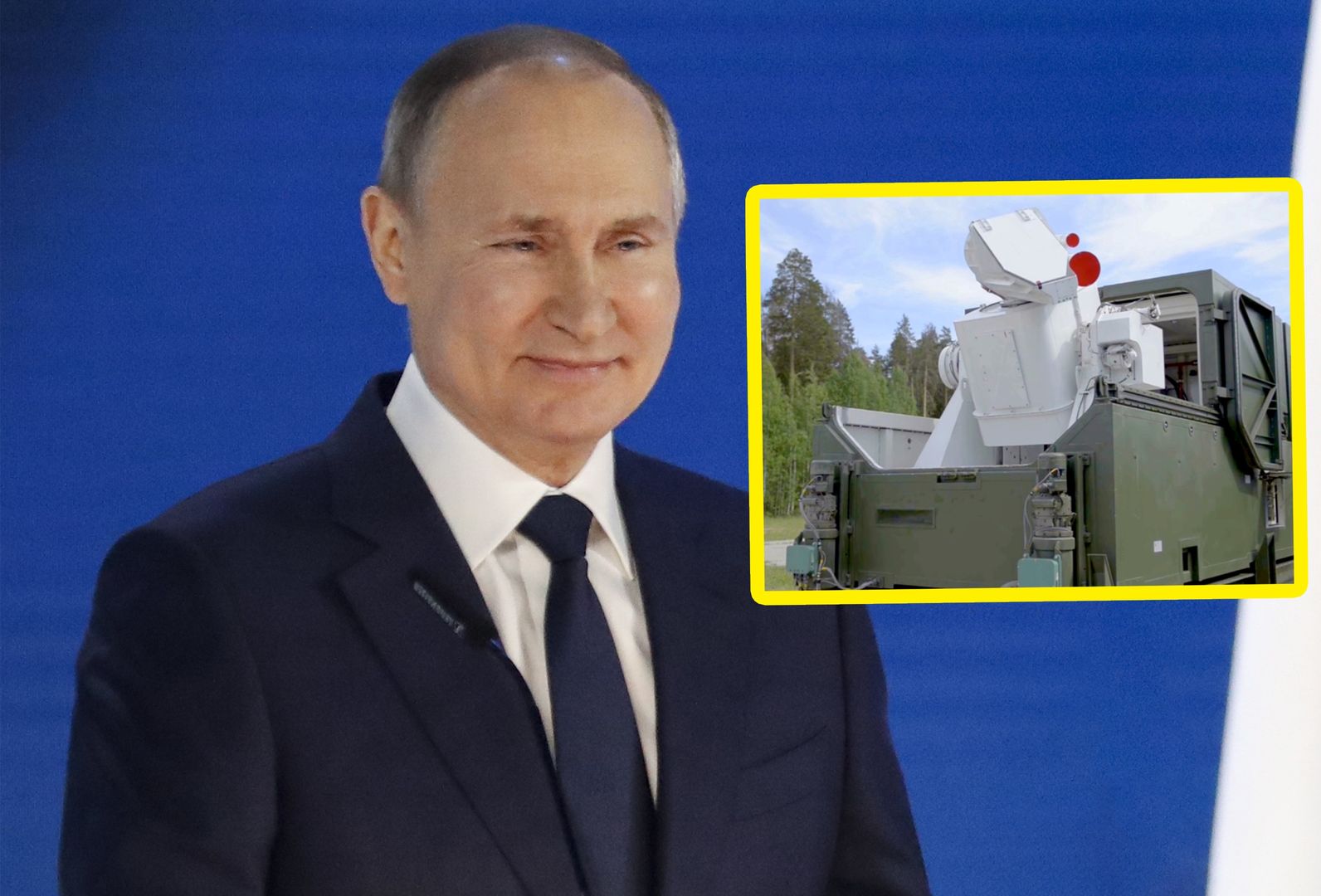 Putin straszy bronią laserową. "Będą żałować tak, jak dawno niczego nie żałowali"