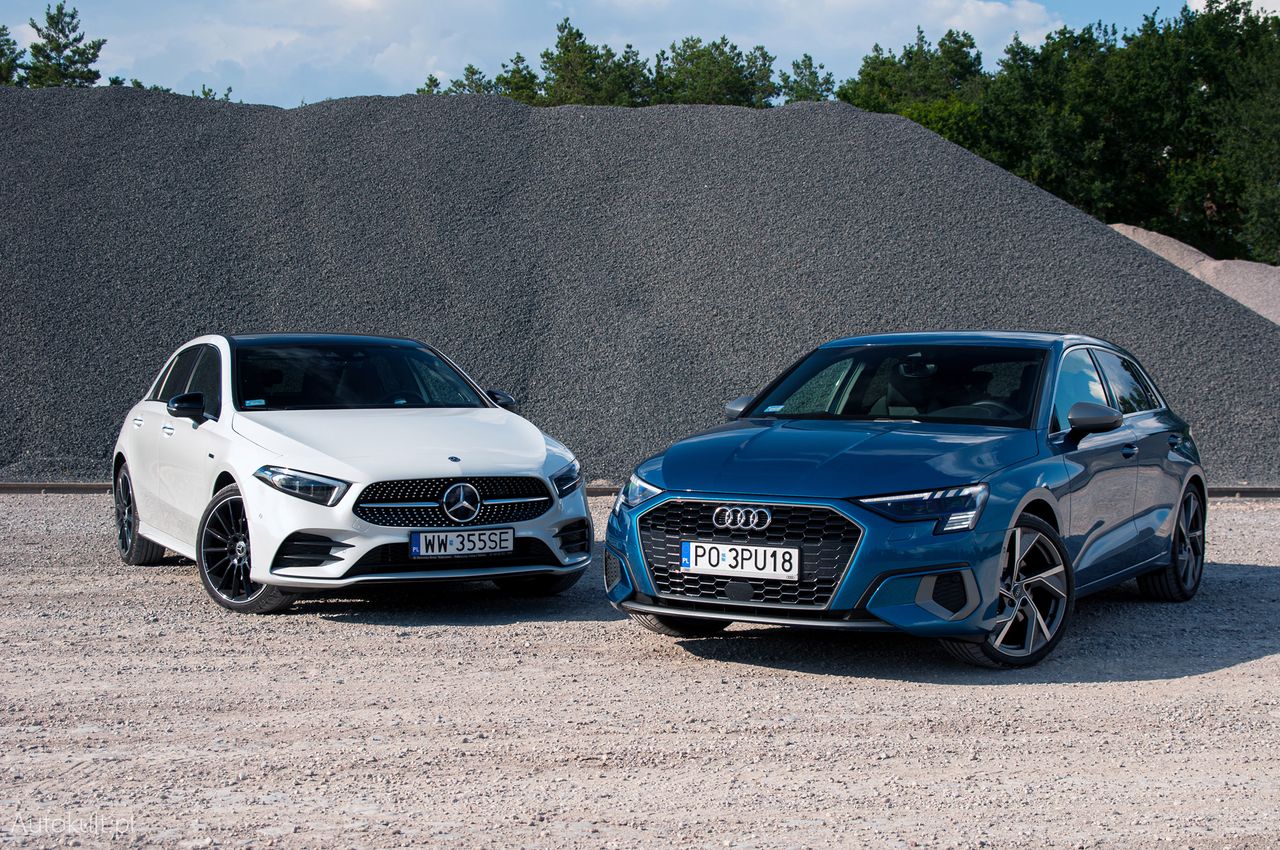 Test: Mercedes-Benz A250e kontra Audi A3 35 TDI - oszczędzanie w stylu tradycyjnym czy nowoczesnym?