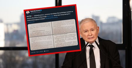 "Uwolnienie tysięcy przestępców". Prezes PiS wydał oświadczenie