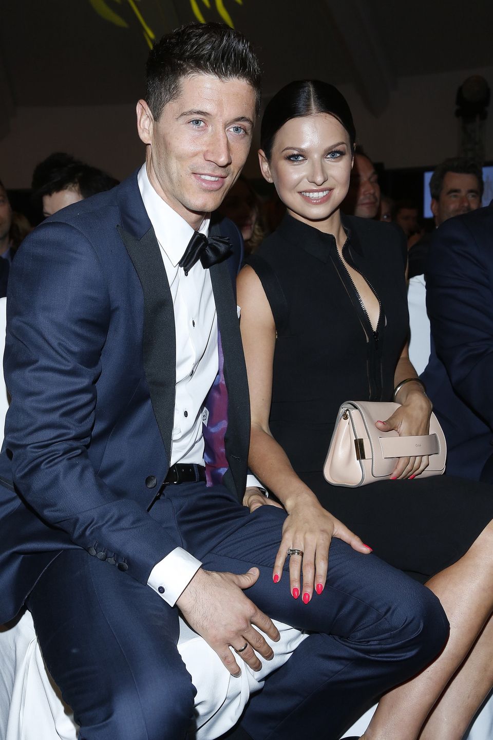 Robert Lewandowski i Anna Lewandowska