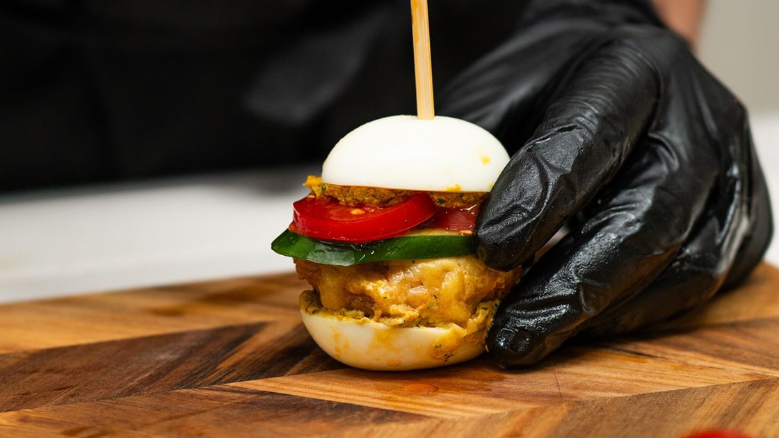 Burgery jajeczne- Pyszności