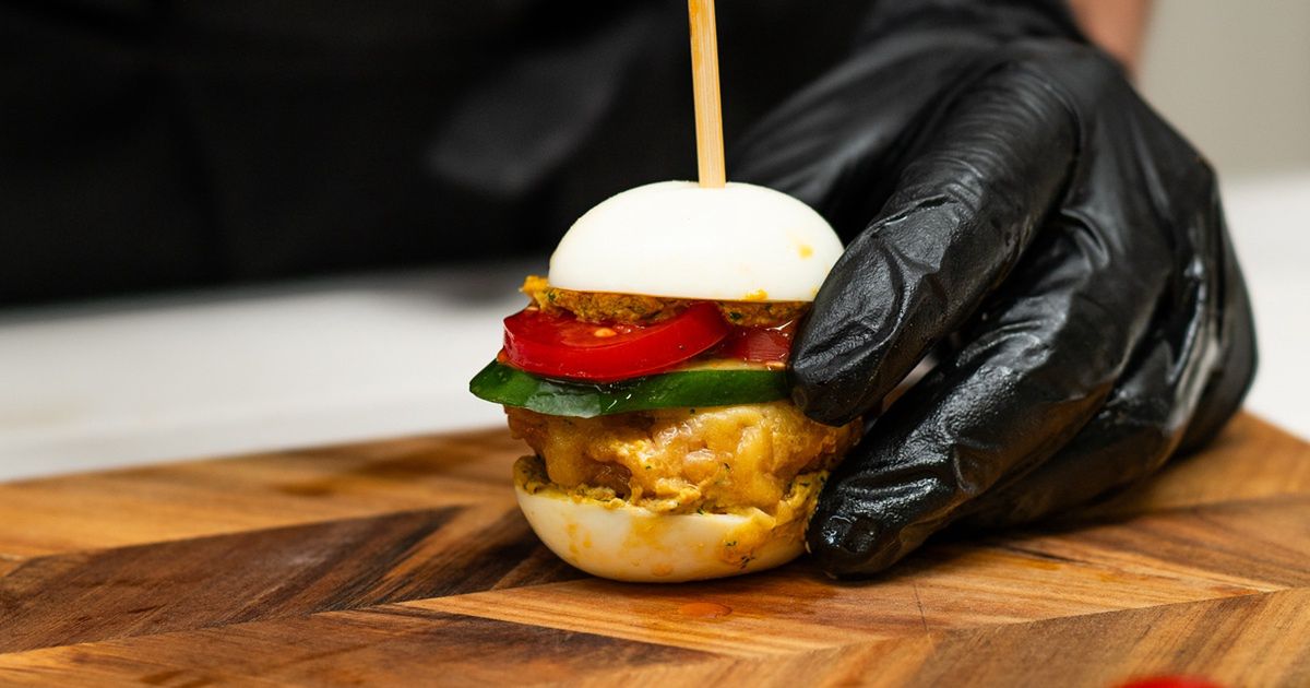 My husband's surprise: Burgers with an unusual bread replacement