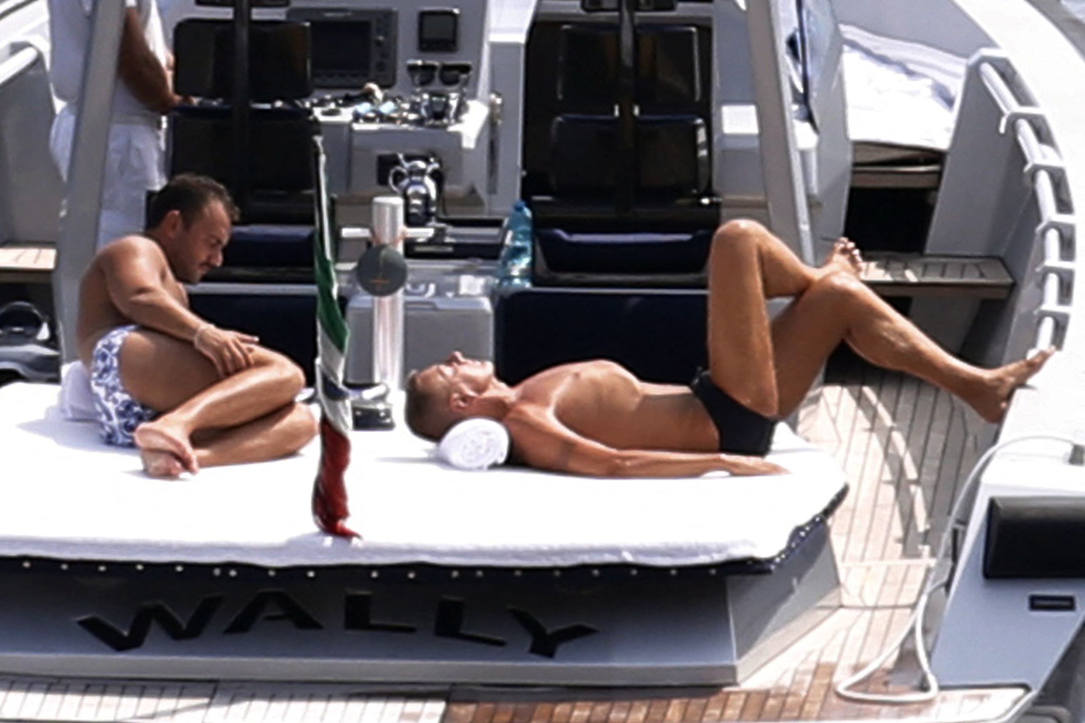 Stefano Gabbana i Luca Santonastaso na wspólnych wakacjach