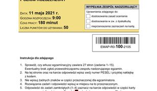 Matura 2021 z matematyki. Arkusze CKE - poziom rozszerzony