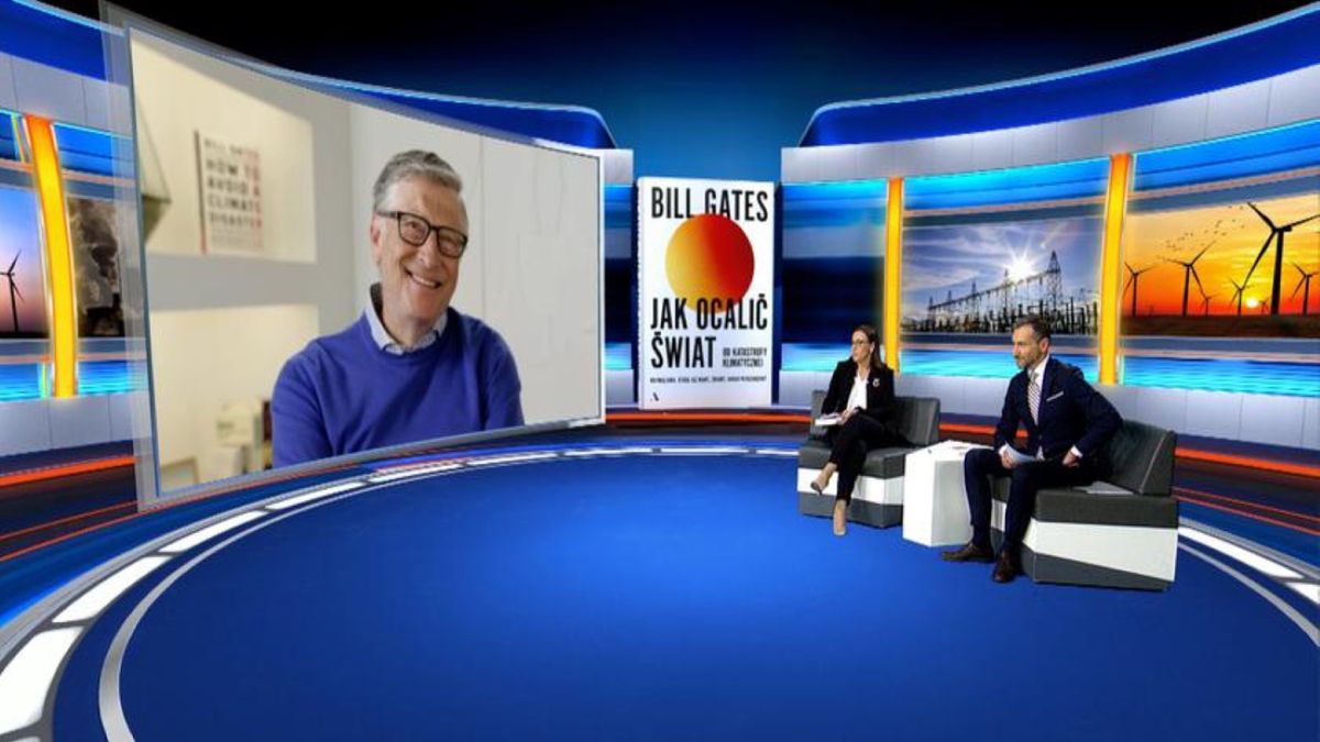 Piotr Kraśko i Dorota Wysocka-Schnepf rozmawiali z Billem Gatesem o pandemii koronawirusa