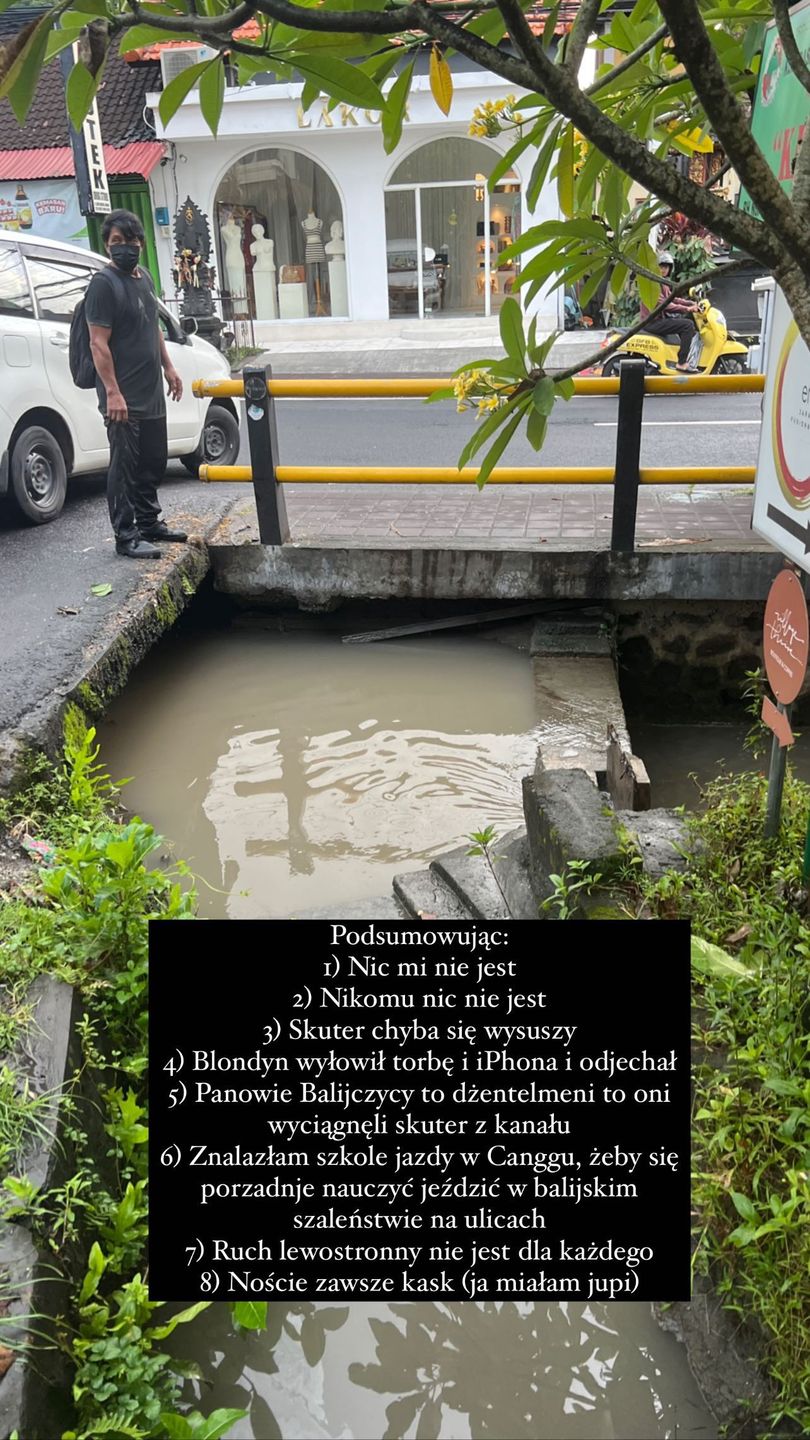 Jessica Mercedes miała wypadek na skuterze