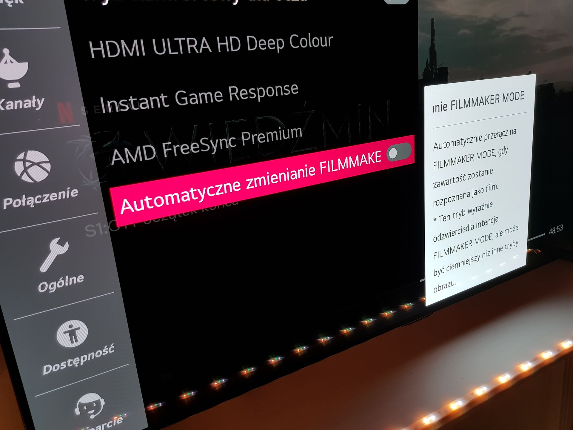 LG OLED GX - recenzja nietypowego telewizora z wysokiej półki 4