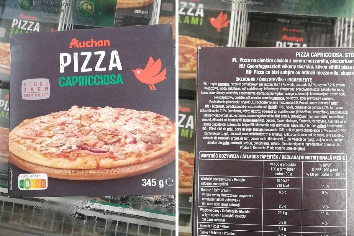 Oznaczenie NS może być błędnie rozumiane jako przyzwolenie do codziennego spożywania produktów typu fast food