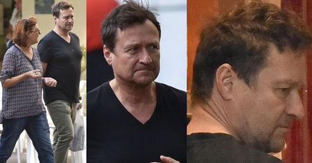 Zatroskany Jacek Kawalec z żoną pędzi do monopolowego (ZDJĘCIA)