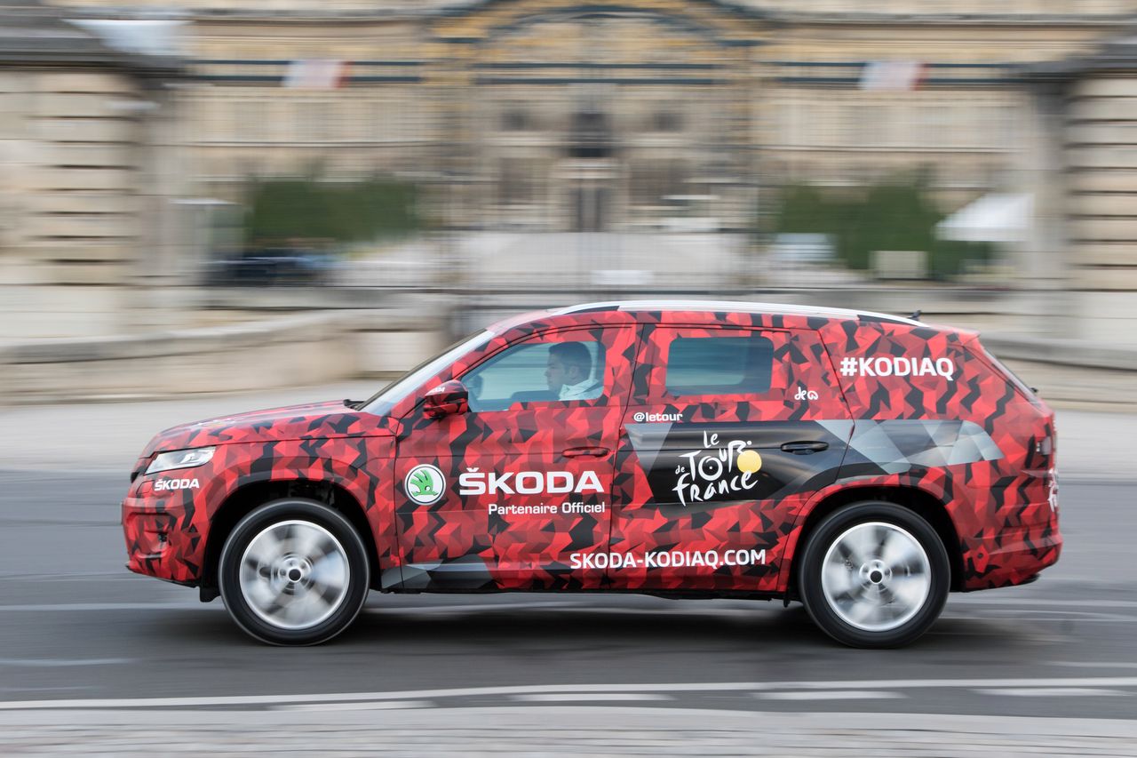 Škoda Kodiaq w Paryżu