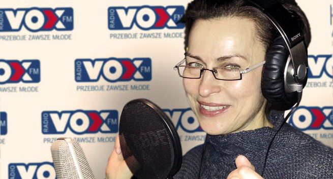 Danuta Stenka w Radiu Vox FM