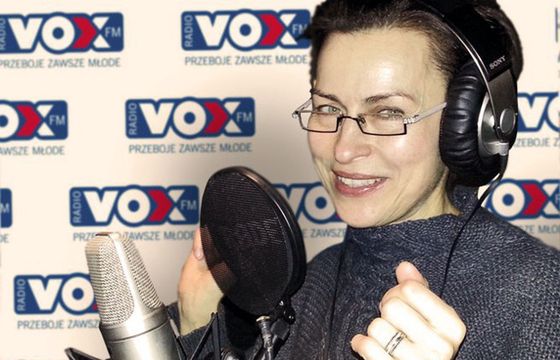 Danuta Stenka w Radiu Vox FM