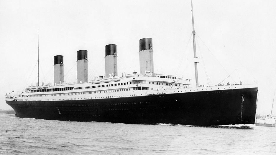 RMS Titantic. Zdjęcie wykonane 10 kwietnia 1912 r.