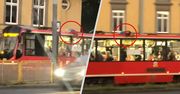 Jechał na dachu tramwaju. Policja bada sprawę