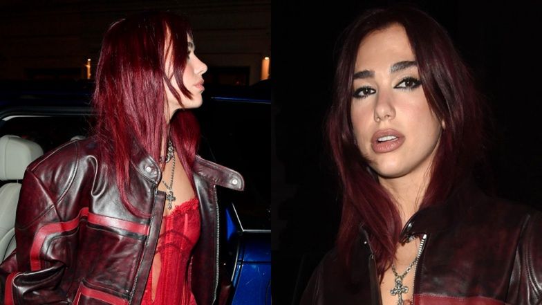Dua Lipa na afterparty po rozdaniu Brit Awards