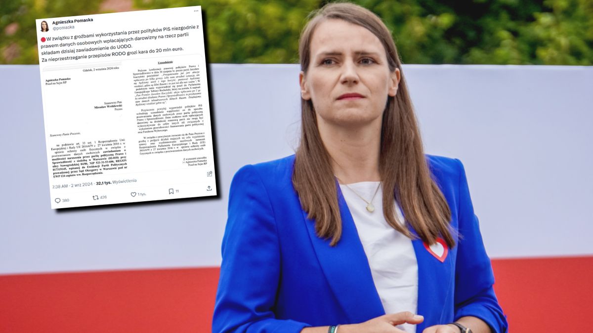 "Składam zawiadomienie". Posłanka KO reaguje na słowa Kaczyńskiego