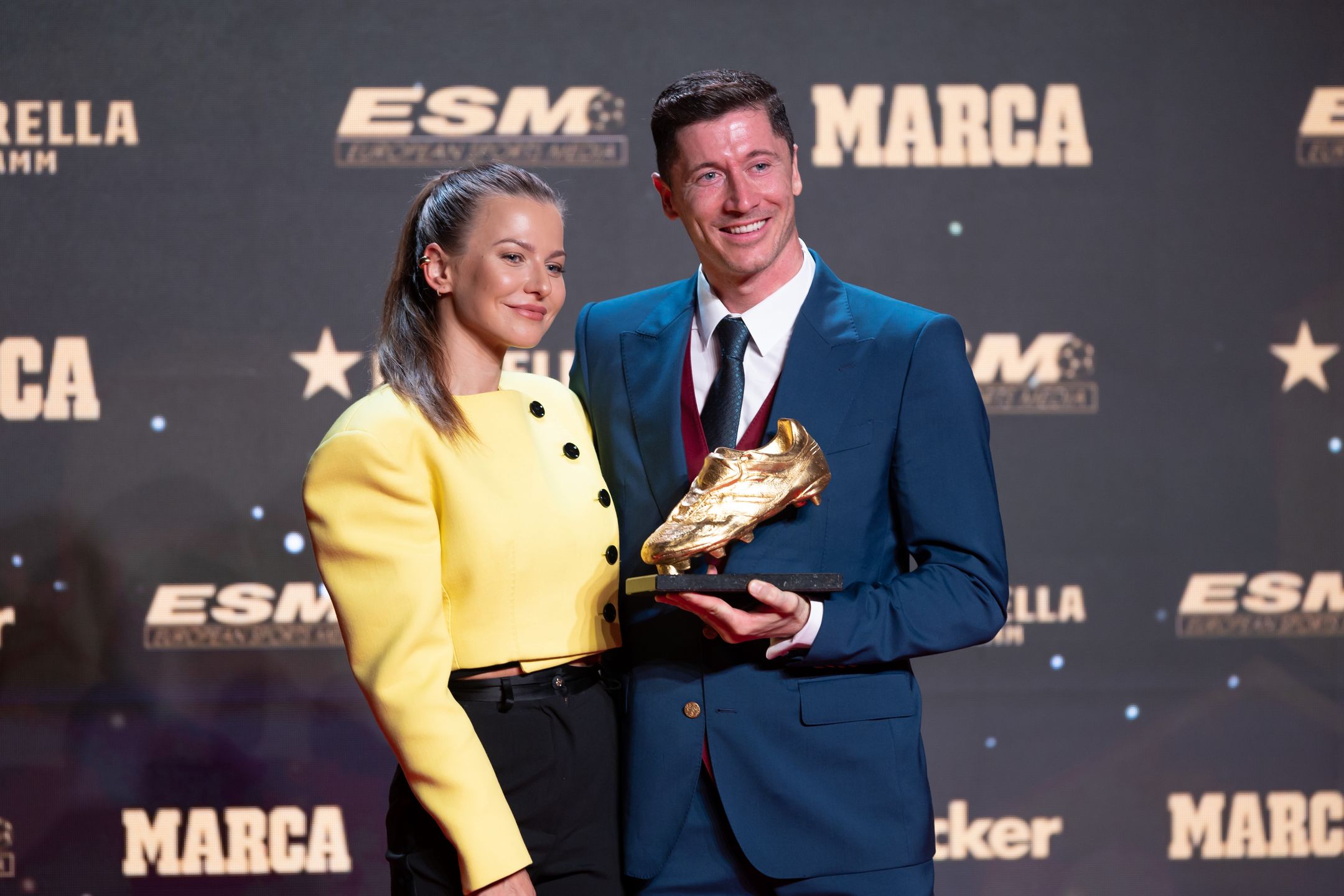 Anna i Robert Lewandowscy