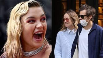 Florence Pugh ZDEGUSTOWANA romansem Harry'ego Stylesa i Olivii Wilde?! "Obnosili się z tym na planie"