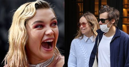 Florence Pugh ZDEGUSTOWANA romansem Harry'ego Stylesa i Olivii Wilde?! "Obnosili się z tym na planie"