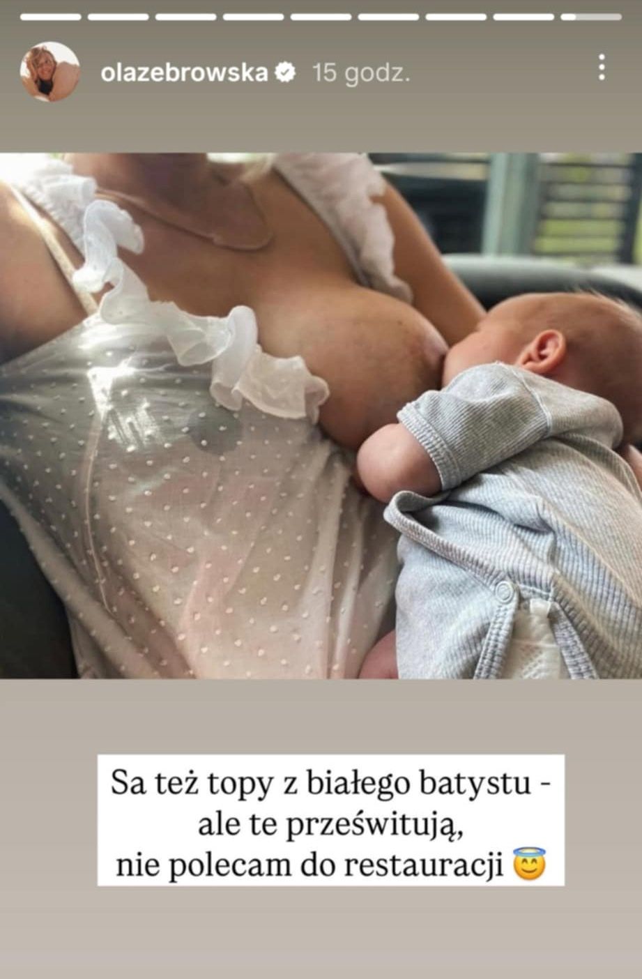 Aleksandra Żebrowska uderza w Dawida Wolińskiego